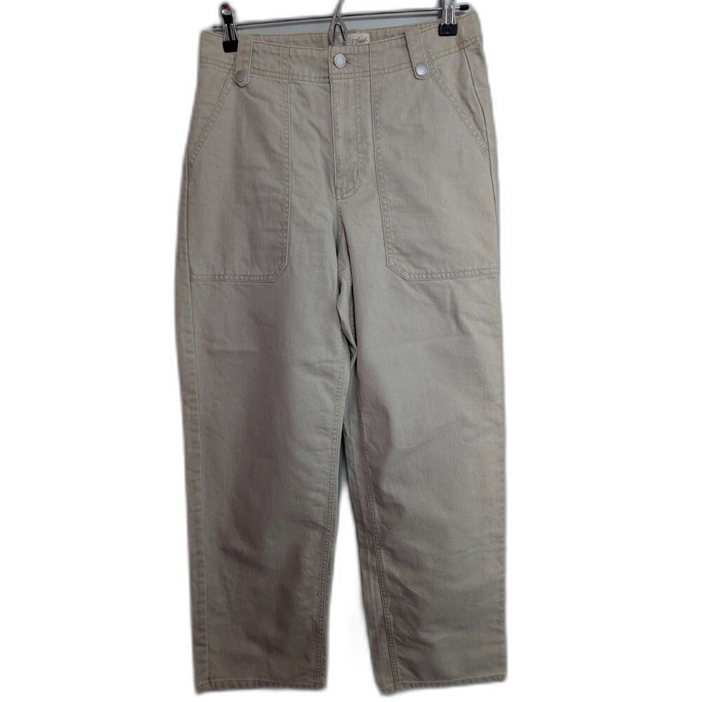 Universal Thread Women's Mid Rise Pants Beige 4 NWOT